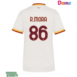 AS Roma Rodrigo Mora #86 Replika Udebanetrøje Dame 2026-27 Kortærmet